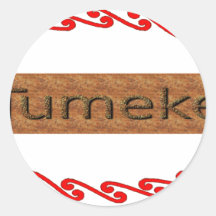 Tumeke (Awesome) Round Stickers