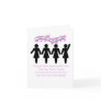 Tumult and strife greeting card
