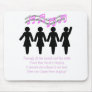 Tumult and strife mouse pads
