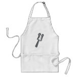Tuning fork aprons