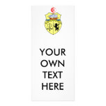 Tunisia Coat of Arms Full Color Rack Card