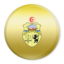 Tunisia Coat of Arms Refrigerator Magnets