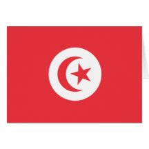 Tunisia Flag Cards