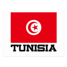 Tunisia Flag Postcards