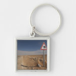 Tunisia, Ksour Area, Ksar Ghilane, Oil Pipeline Key Chain