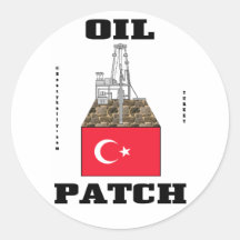 Tunisia Oil Patch,Sticker,Mishkar Gasfield,Gas