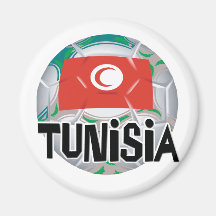 Tunisia Soccer magnet