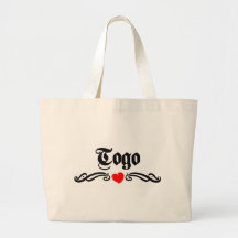 Tunisia Tattoo Style Tote Bags
