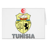 Tunisian Emblem Cards