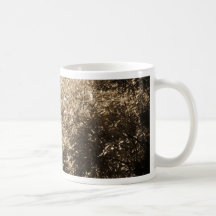 Tunnel From Bushes In Sepia Colour Mug