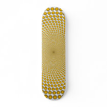 Tunnel of Smiley Faces: Custom Skateboard