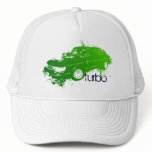 turbo sedan splatter paint -lime hat