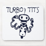 Turbo Tits mousepads