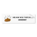 Turd Bumper Sticker bumper stickers