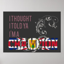 Turk and a Champion Poster