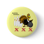 Turkey Bowling buttons