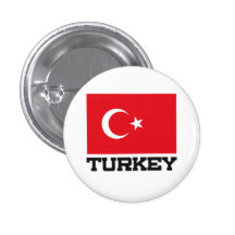 Turkey Flag Buttons