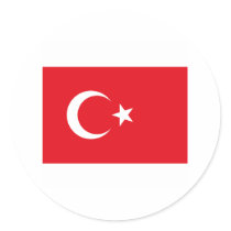 Turkey FLAG International stickers