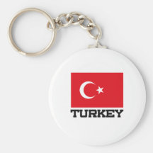 Turkey Flag Key Chains