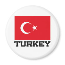 Turkey Flag magnets