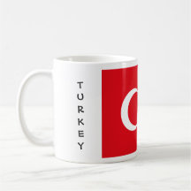 Turkey flag mug