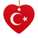 turkey flag ornaments