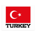 Turkey Flag Postcard