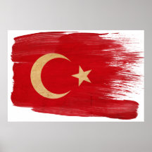 Turkey Flag Posters
