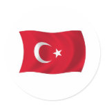 Turkey Flag Sticker
