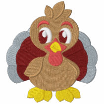 Turkey Fun Embroidered Shirt