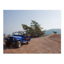 Turkey Jeep Safari Postcard