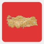 Turkey Map Sticker