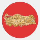 Turkey Map Sticker