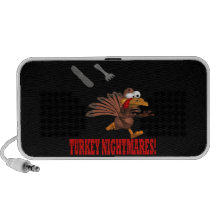Turkey Nightmares Portable Speakers