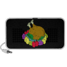 Turkey Platter Notebook Speaker