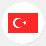 Turkey Round Sticker