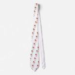 Turkey Sitting on Ax Handle Over Poem Necktie