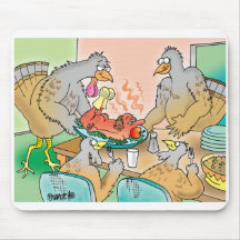 Turkey Thanksgiving Mousepads