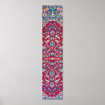 Turkey,Turkish Textile Cloth Rug Pattern Print