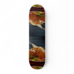 Turkey with carving knife skateboards