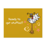 turkey with specs, Ready to get stuffed? Post Cards