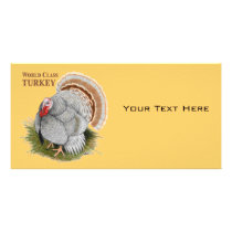 Turkey:  World Class Custom Photo Card