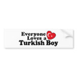 Turkish Boy bumper stickers