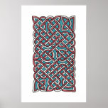 Turkish Delight Knot (vertical) posters