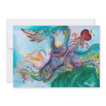 TURKISH FAIRY TALE 2 ,bright red blue green white invitations