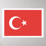 Turkish Flag posters