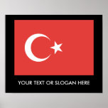 Turkish Flag posters