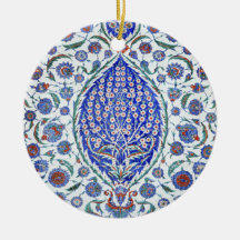 Turkish floral tiles ornaments
