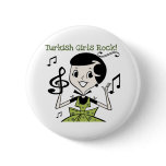 Turkish Girls Rock Buttons