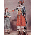 Turkish Lady With Maid By Liotard Jean-Ã‰Tienne (B photo sculptures